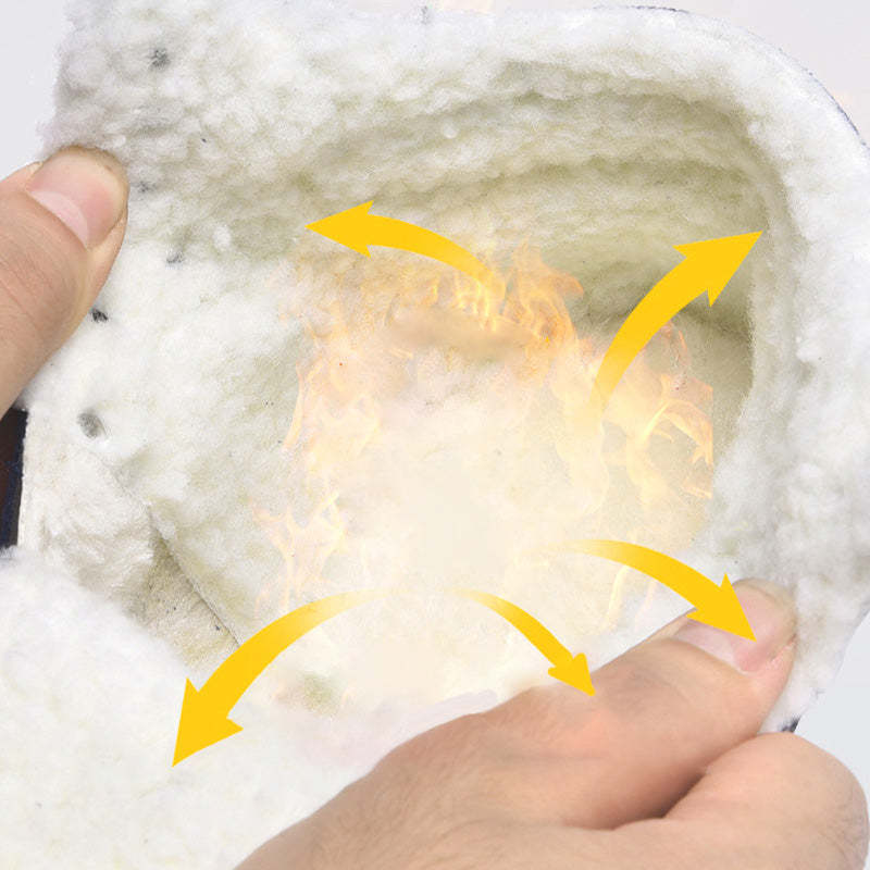 Winter men's and women's warm high-top lightweight cotton shoes