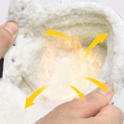 Winter men's and women's warm high-top lightweight cotton shoes