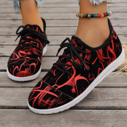 2025 new lace-up flat shoes
