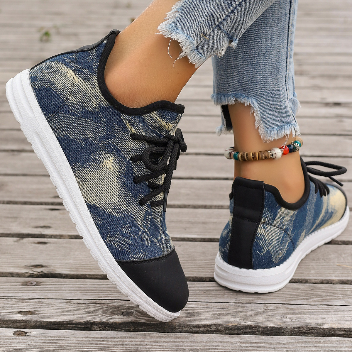 2025 new lace-up flat shoes