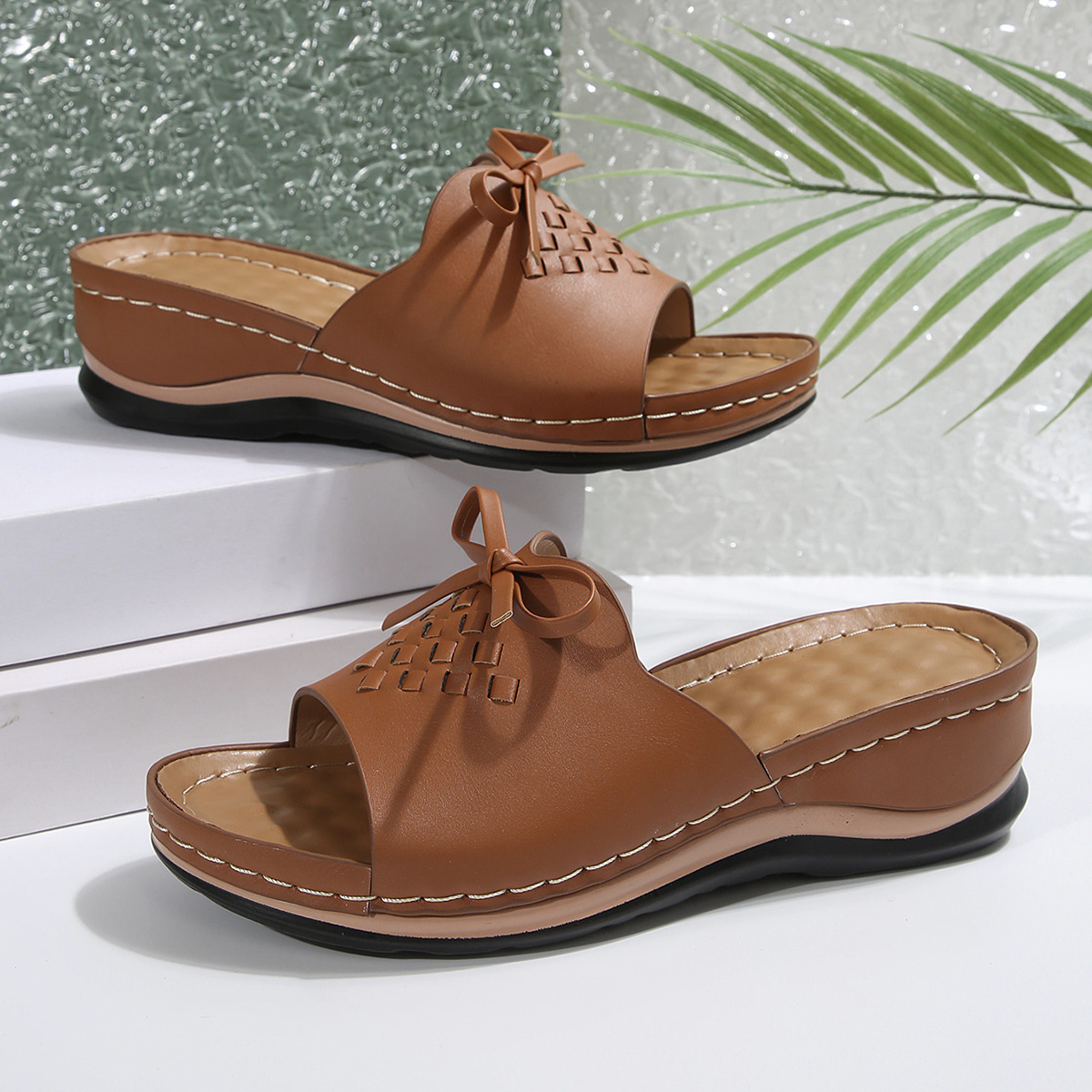 🔥HOT SALE🔥Women's Retro Comfortable Non-slip Wedge Sandals - Buy 2 get free shipping