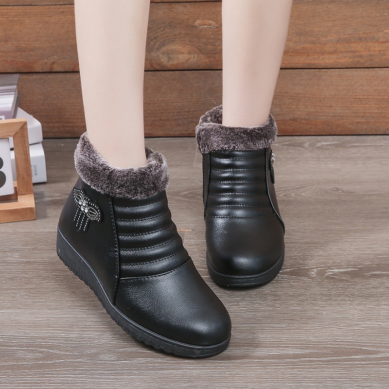 Women's Winter Snow Boots - Warm Fleece-Lined, Non-Slip Sole- BUY 2 FREE SHIPPING