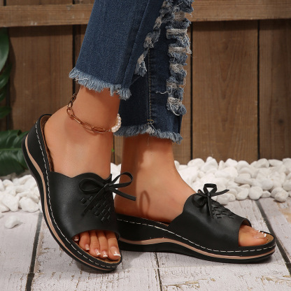 🔥HOT SALE🔥Women's Retro Comfortable Non-slip Wedge Sandals - Buy 2 get free shipping