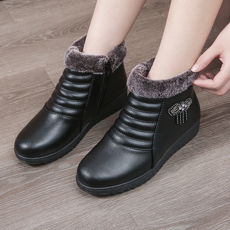 Women's Winter Snow Boots - Warm Fleece-Lined, Non-Slip Sole- BUY 2 FREE SHIPPING