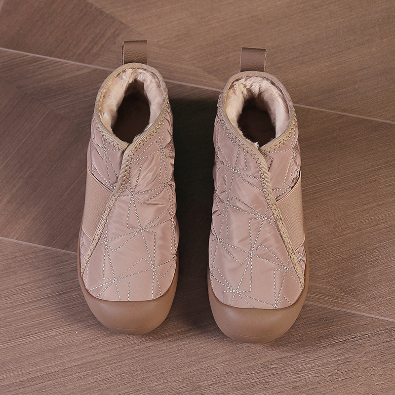 🌸🎉 Trendy Must-Have! Only a Few Left! ✨🥿💫Women's Casual Comfort Plush Durable Non-slip Wide Toe Ankle Boots