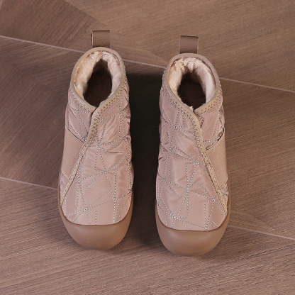 🌸🎉 Trendy Must-Have! Only a Few Left! ✨🥿💫Women's Casual Comfort Plush Durable Non-slip Wide Toe Ankle Boots