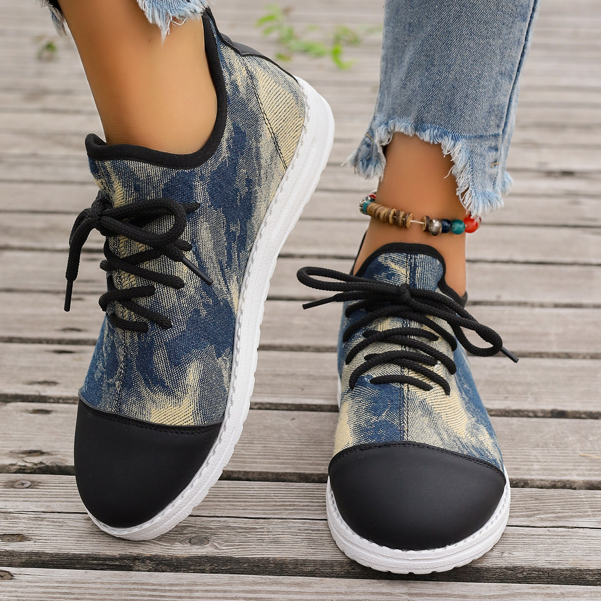 2025 new lace-up flat shoes