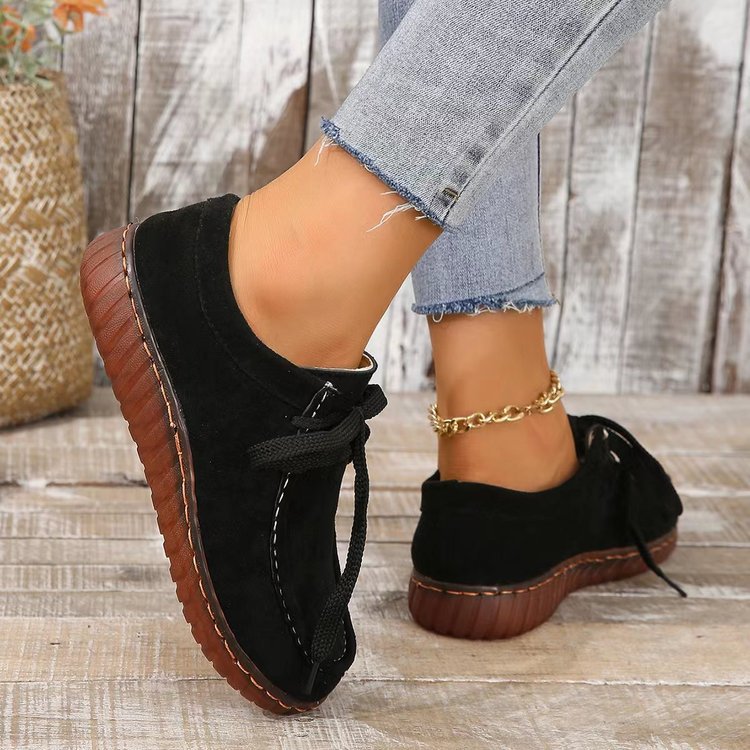 🔥Last Day 50% OFF - Women's Comfortable Casual Lace-Up Flats