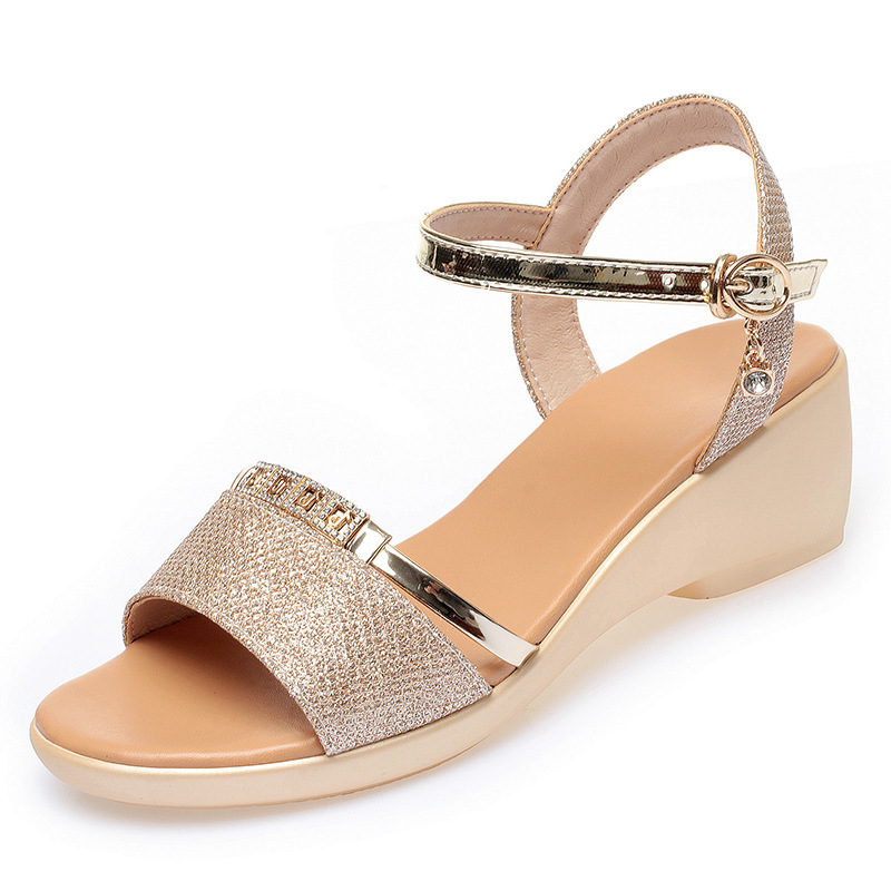 2025 New Women's Thick-soled Wedge Sandals - Buy 2 get free shipping