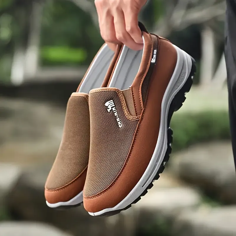 Men's Orthopedic Slip-On Walking Sneakers