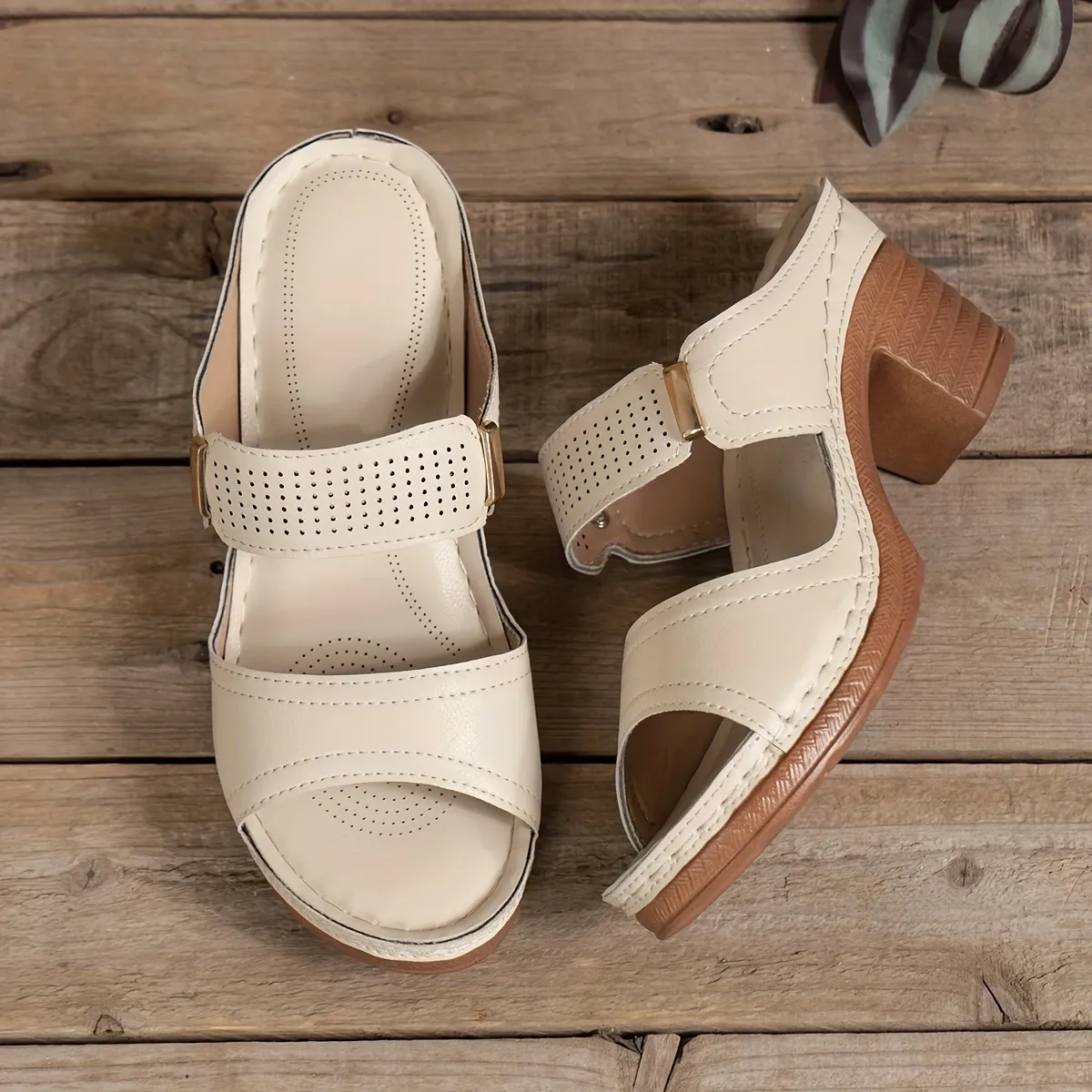 🔥Hot Sale🔥2025 Summer New Fashion High Heel Sandals--Buy 2 Free Shipping