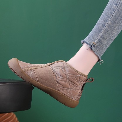 🌸🎉 Trendy Must-Have! Only a Few Left! ✨🥿💫Women's Casual Comfort Plush Durable Non-slip Wide Toe Ankle Boots