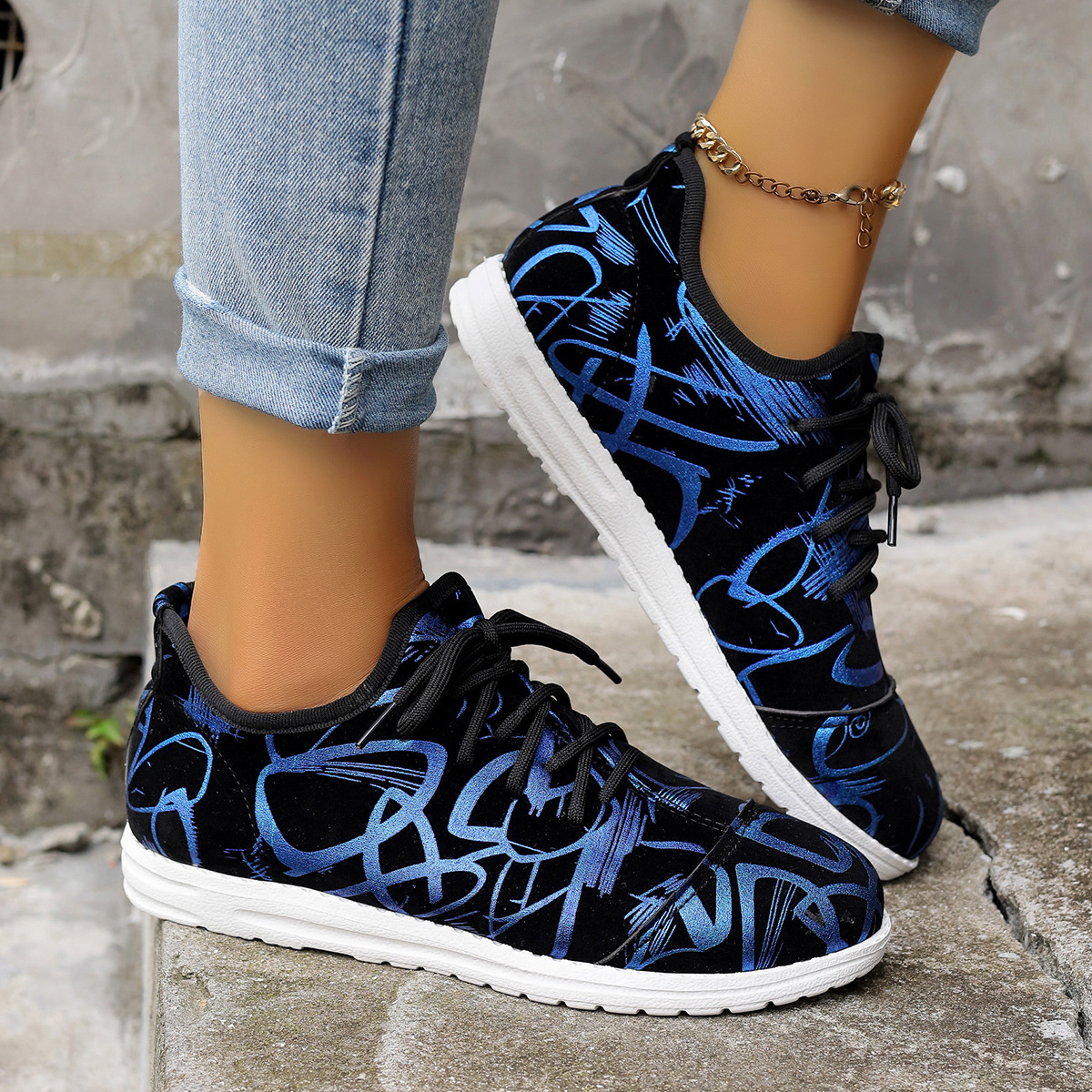 2025 new lace-up flat shoes