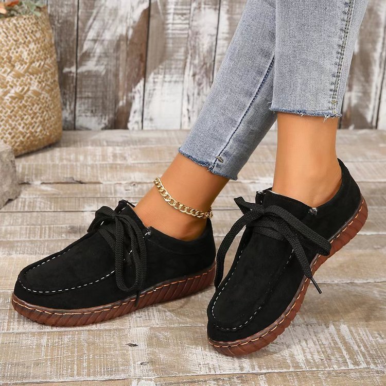 🔥Last Day 50% OFF - Women's Comfortable Casual Lace-Up Flats