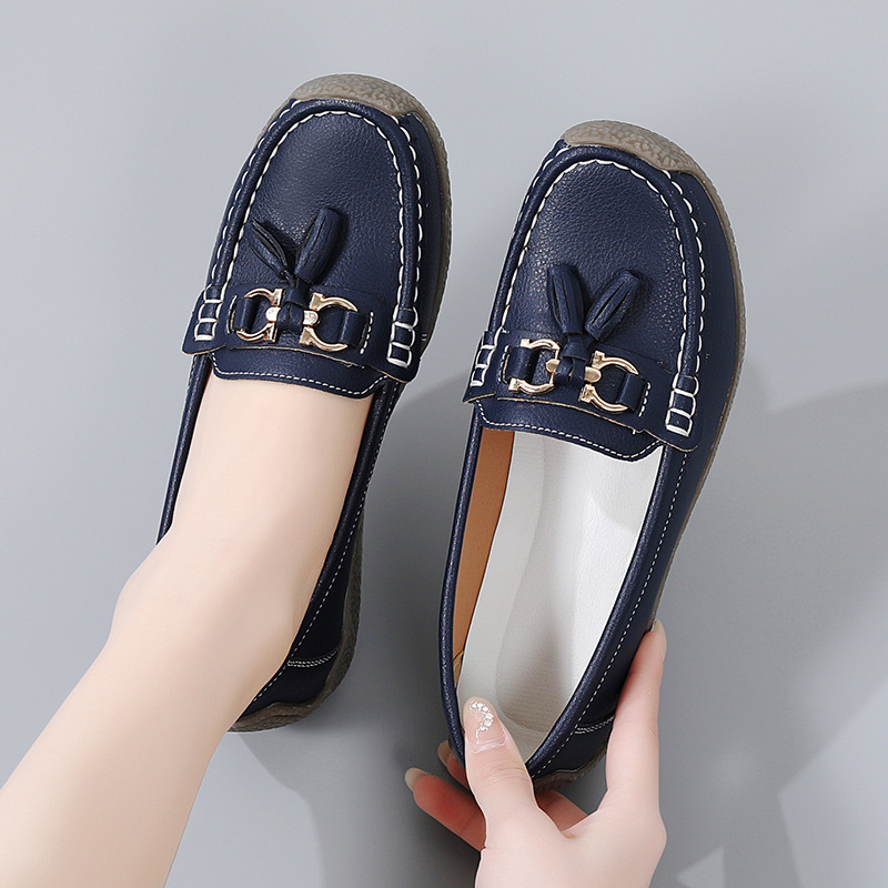 🔥Hot Sale🔥Women's Summer Soft Sole Breathable Comfortable Leather Shoes - Buy 2 Pairs Free Shipping