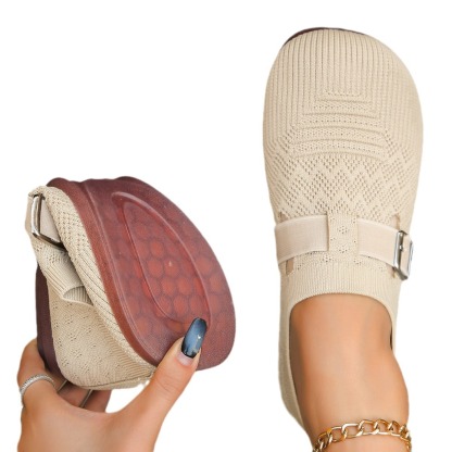 🌸🎉 Trendy Must-Have! Only a Few Left! ✨🥿💫Women's Daily Soft Breathable Arch Support Neuropathic Flat Diabetic Shoes