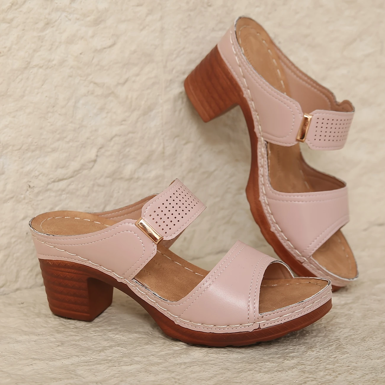 🔥Hot Sale🔥2025 Summer New Fashion High Heel Sandals--Buy 2 Free Shipping