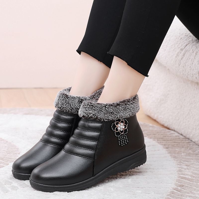 Women's Winter Snow Boots - Warm Fleece-Lined, Non-Slip Sole- BUY 2 FREE SHIPPING