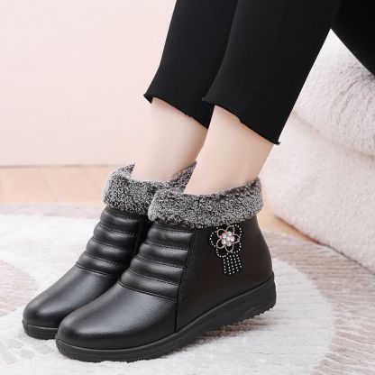 Women's Winter Snow Boots - Warm Fleece-Lined, Non-Slip Sole- BUY 2 FREE SHIPPING