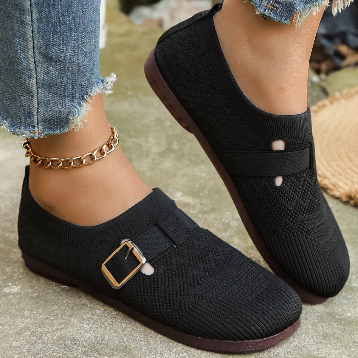 🌸🎉 Trendy Must-Have! Only a Few Left! ✨🥿💫Women's Daily Soft Breath