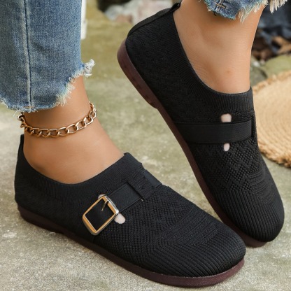 🌸🎉 Trendy Must-Have! Only a Few Left! ✨🥿💫Women's Daily Soft Breathable Arch Support Neuropathic Flat Diabetic Shoes