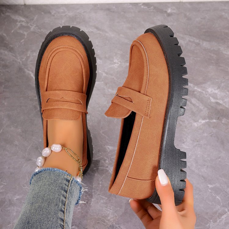 🔥Last Day Promotion 50% OFF - Women's Fashion Thick Sole Loafers