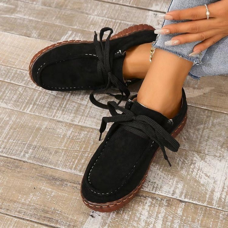 🔥Last Day 50% OFF - Women's Comfortable Casual Lace-Up Flats