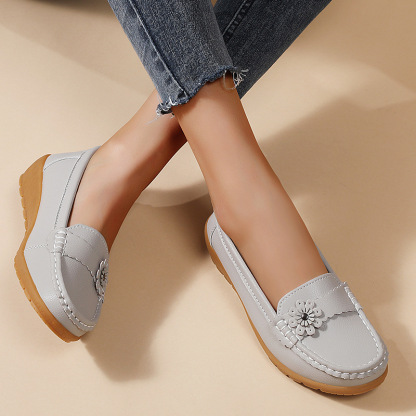 🔥Hot Sale🔥Women's soft sole comfortable leather shoes - Buy 2 get free shipping