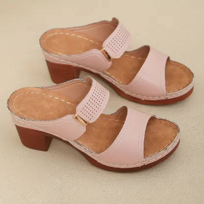 🔥Hot Sale🔥2025 Summer New Fashion High Heel Sandals--Buy 2 Free Shipping