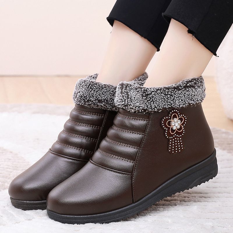 Women's Winter Snow Boots - Warm Fleece-Lined, Non-Slip Sole- BUY 2 FREE SHIPPING