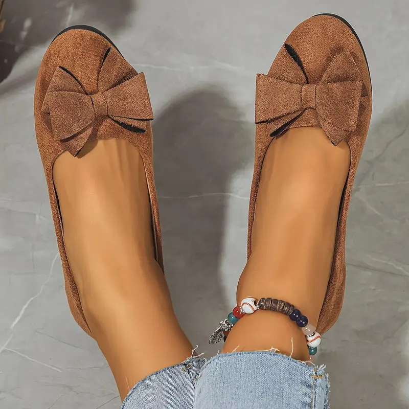 🔥Women's bow-decorated wedge shoes