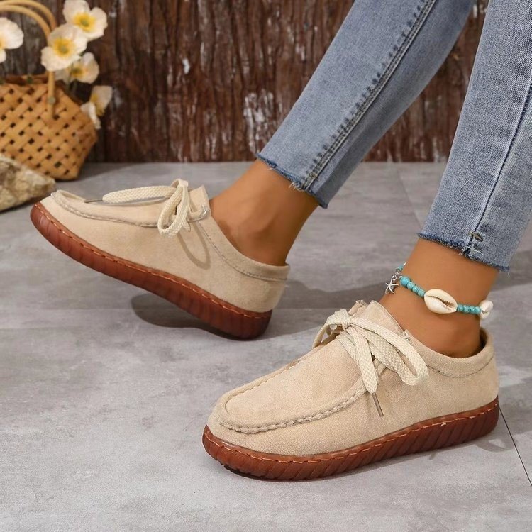 🔥Last Day 50% OFF - Women's Comfortable Casual Lace-Up Flats
