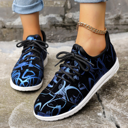 2025 new lace-up flat shoes