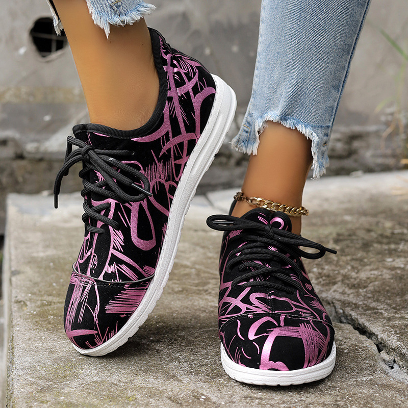 2025 new lace-up flat shoes