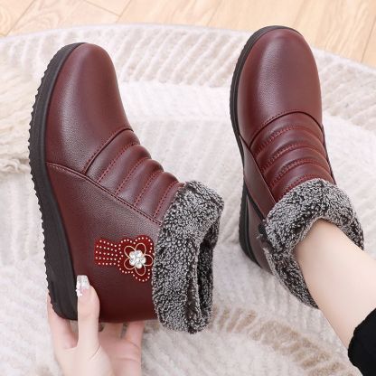 Women's Winter Snow Boots - Warm Fleece-Lined, Non-Slip Sole- BUY 2 FREE SHIPPING