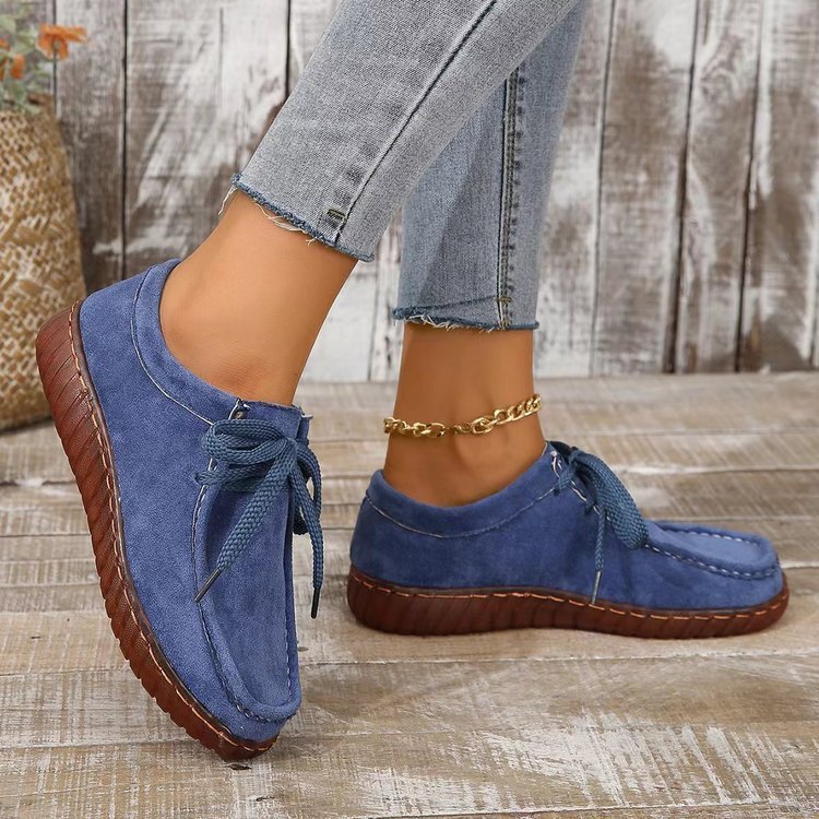 🔥Last Day 50% OFF - Women's Comfortable Casual Lace-Up Flats