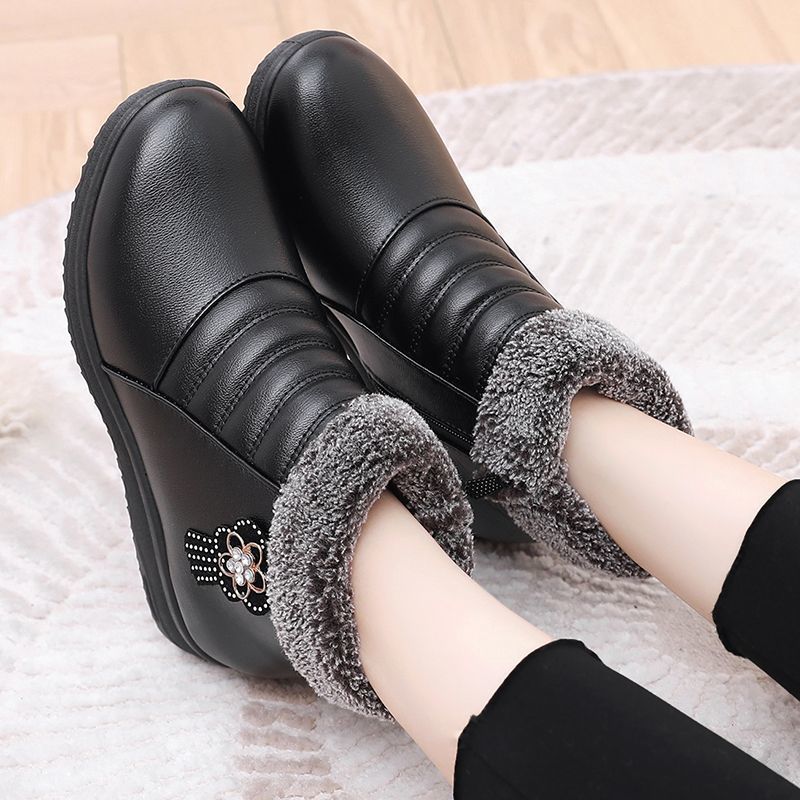 Women's Winter Snow Boots - Warm Fleece-Lined, Non-Slip Sole- BUY 2 FREE SHIPPING