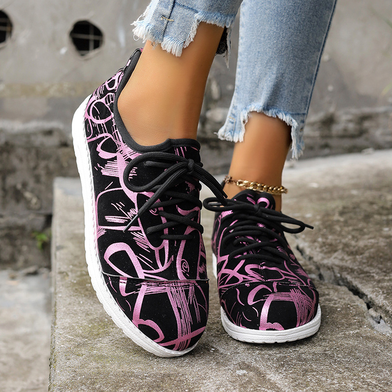 2025 new lace-up flat shoes