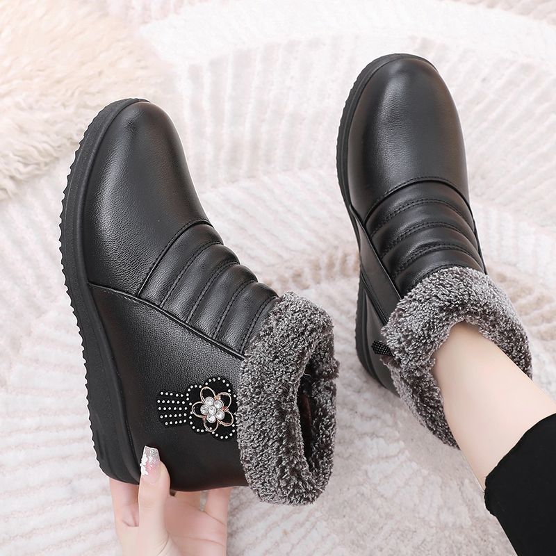 Women's Winter Snow Boots - Warm Fleece-Lined, Non-Slip Sole- BUY 2 FREE SHIPPING