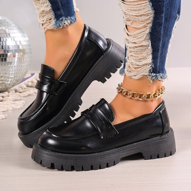 🔥Last Day Promotion 50% OFF - Women's Fashion Thick Sole Loafers