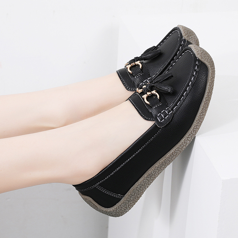 🔥Hot Sale🔥Women's Summer Soft Sole Breathable Comfortable Leather Shoes - Buy 2 Pairs Free Shipping