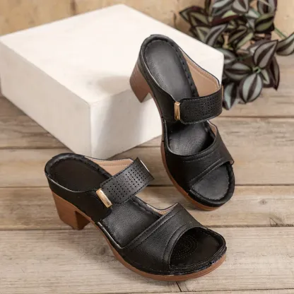 🔥Hot Sale🔥2025 Summer New Fashion High Heel Sandals--Buy 2 Free Shipping