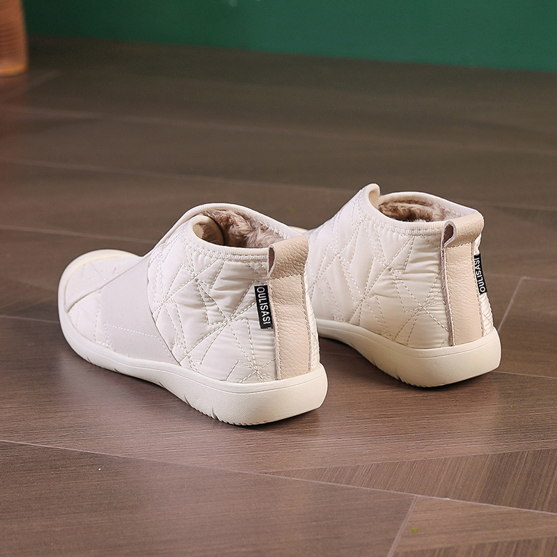 🌸🎉 Trendy Must-Have! Only a Few Left! ✨🥿💫Women's Casual Comfort Plush Durable Non-slip Wide Toe Ankle Boots