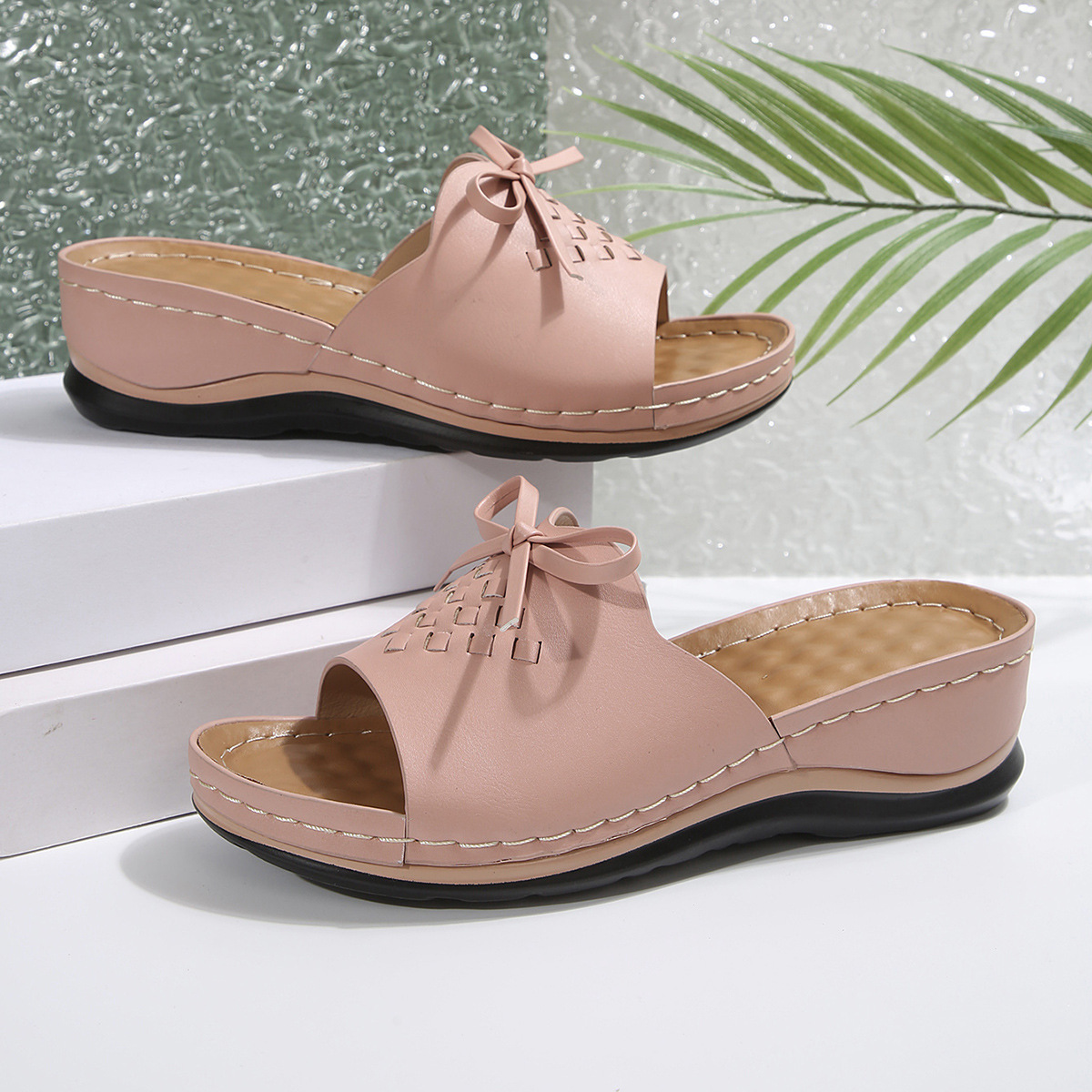 🔥HOT SALE🔥Women's Retro Comfortable Non-slip Wedge Sandals - Buy 2 get free shipping