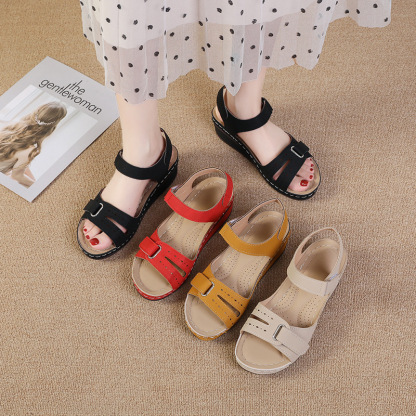 🔥Hot Sale🔥Women's Summer Wedge Sandals-Buy 2 Pairs Free Shipping
