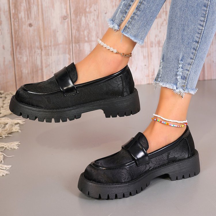 🔥Last Day Promotion 50% OFF - Women's Fashion Thick Sole Loafers