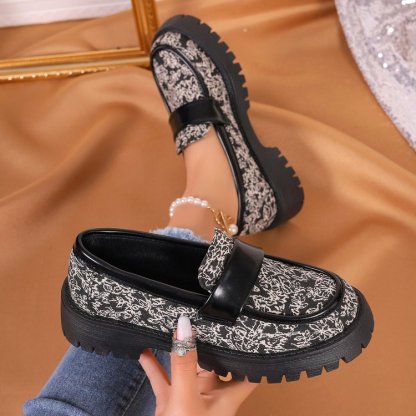 🔥Last Day Promotion 50% OFF - Women's Fashion Thick Sole Loafers