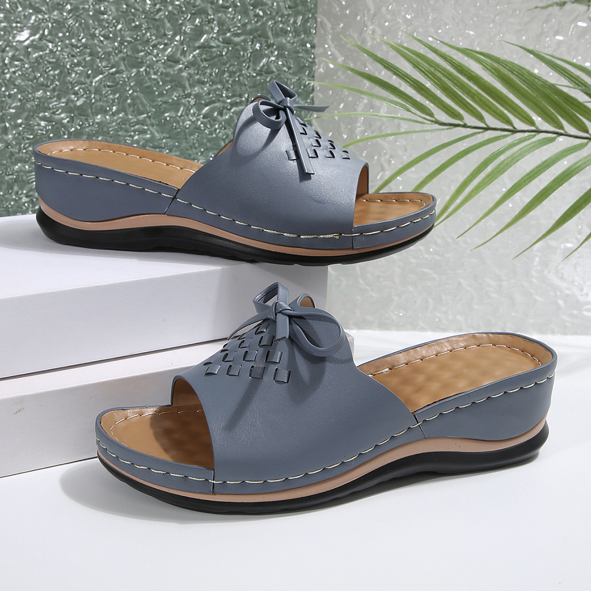 🔥HOT SALE🔥Women's Retro Comfortable Non-slip Wedge Sandals - Buy 2 get free shipping