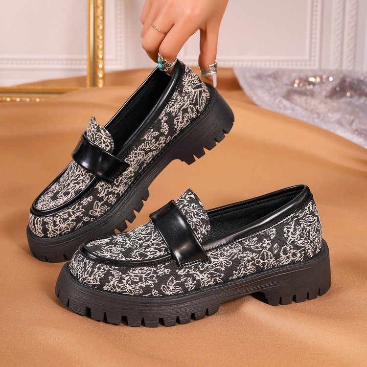 🔥Last Day Promotion 50% OFF - Women's Fashion Thick Sole Loafers