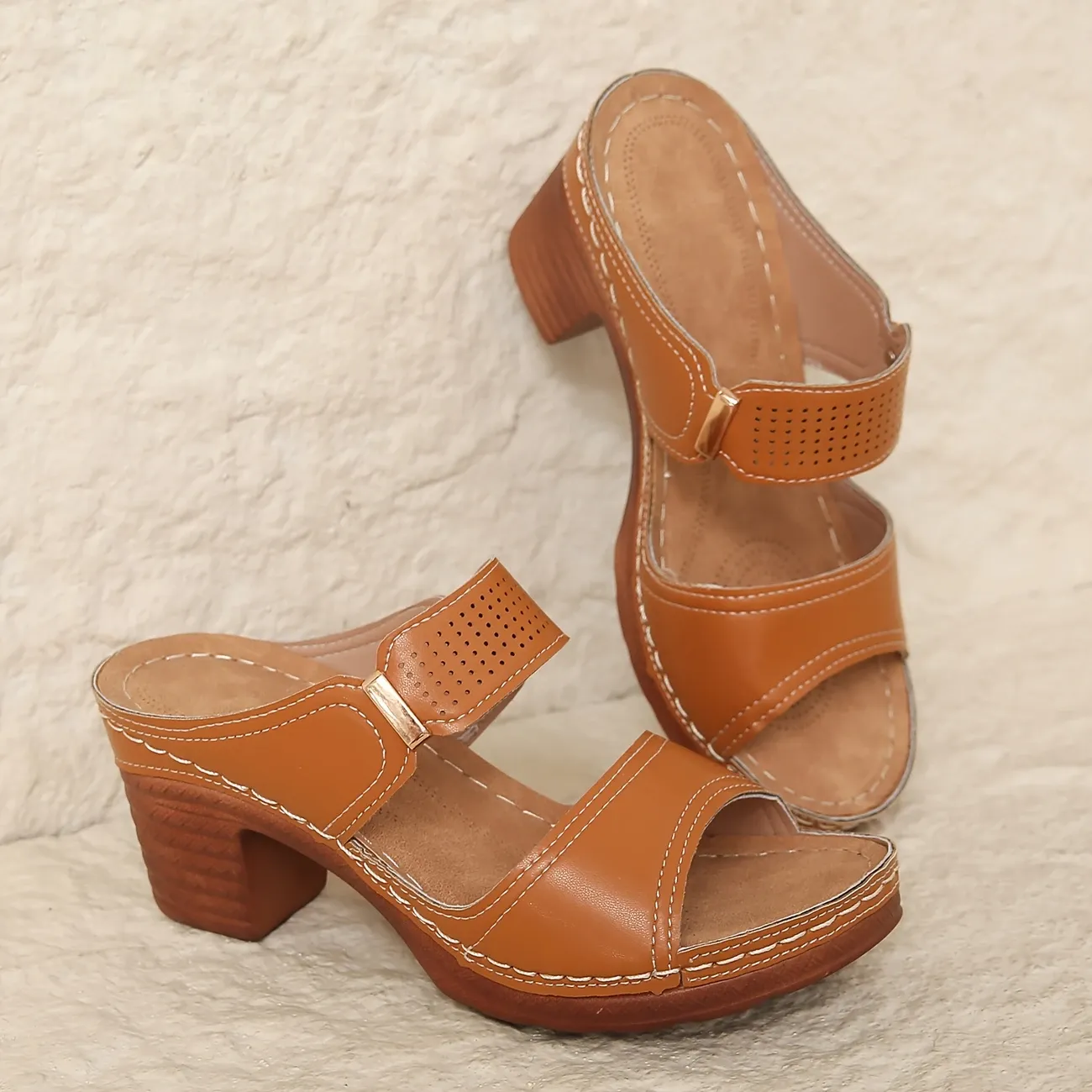 🔥Hot Sale🔥2025 Summer New Fashion High Heel Sandals--Buy 2 Free Shipping